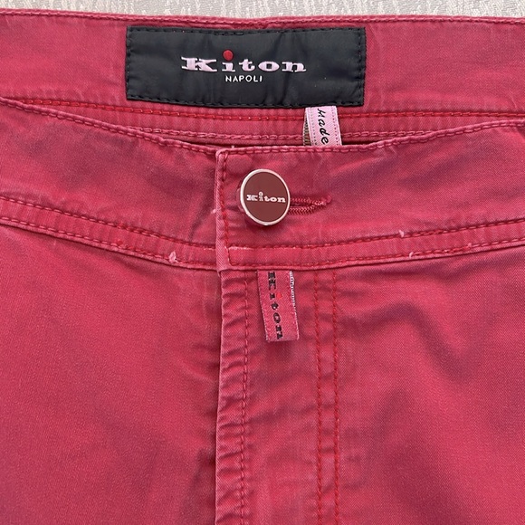 KITON COTTON JEANS SZ 36 - Picture 2 of 9